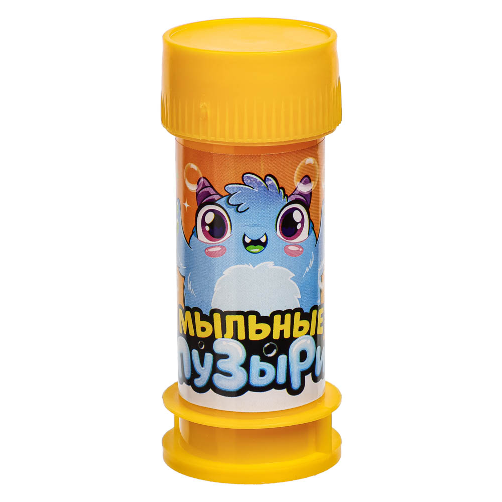 ИГРОЛЕНД Мыльные пузыри "Мультфильмы", 35мл, мыльный раствор, пластик, арт.№ 460-012