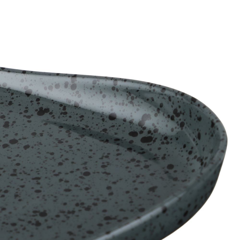 MILLIMI Оникс Тарелка подстановочная, 26х19x3,5см, фарфор, арт.№ 816-057