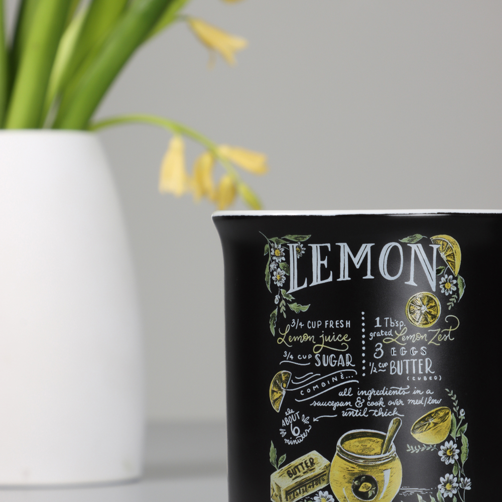 MILLIMI Лимонный курд Кружка, 340мл, керамика, арт.№ 824-638