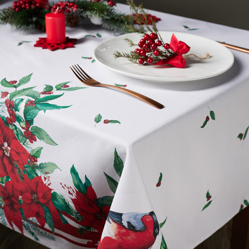 PROVANCE Винтер Скатерть текстильная 140х180см с водоотталкивающей пропиткой, 100% хлопок, арт.№ 492-171