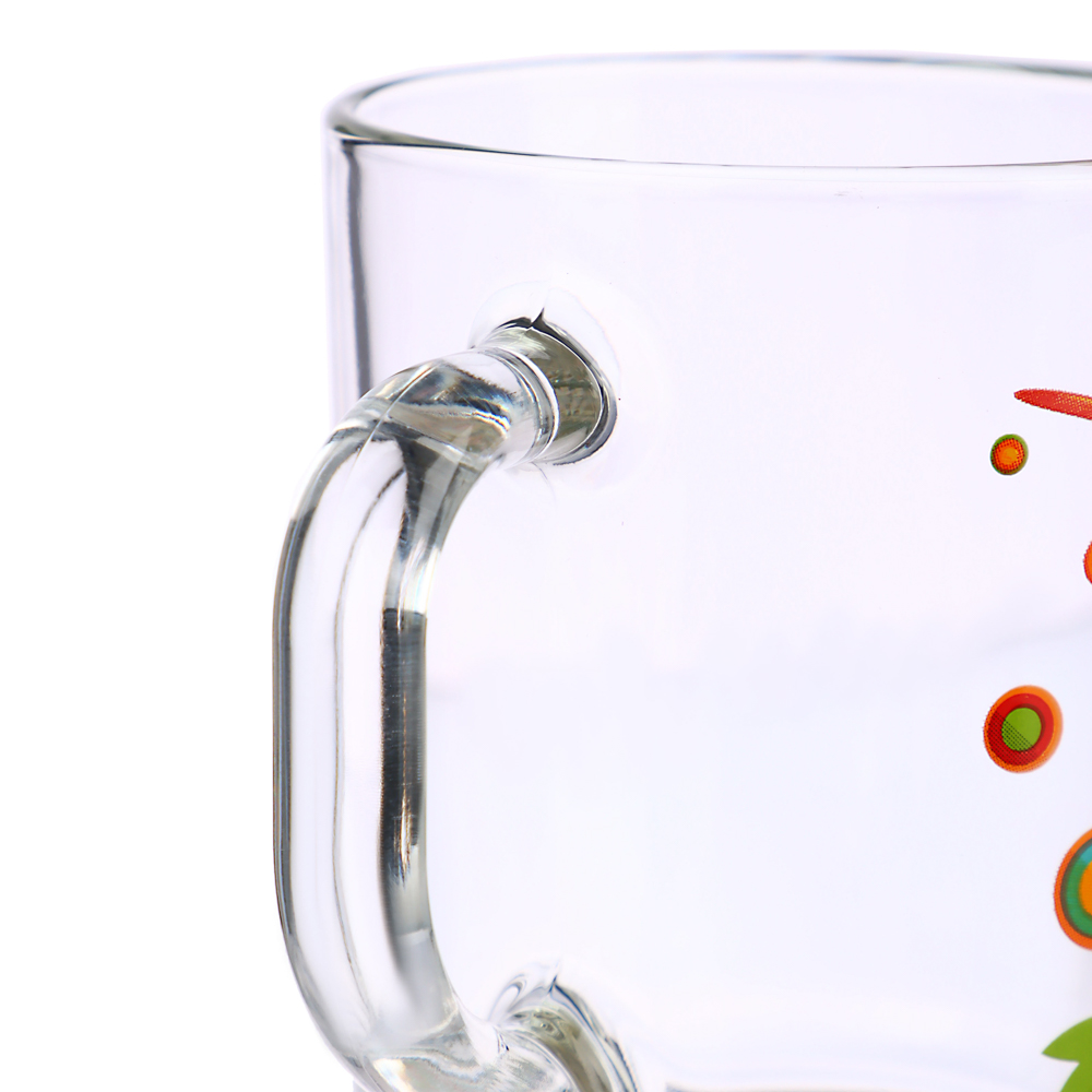 Кружка "Чебурашка" 230мл, стекло, арт.№ 829-211