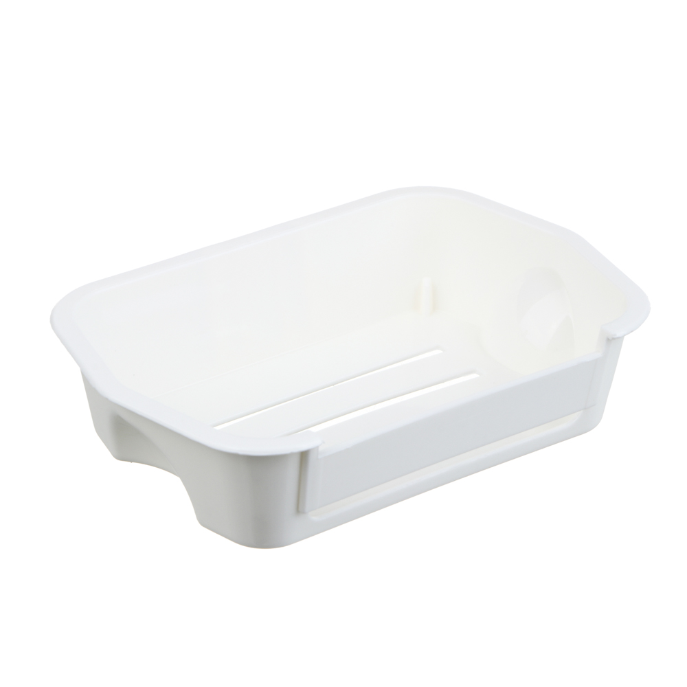 VETTA Classic Мыльница настенная, пластик, 15,5x10x3,5 см, молочный, арт.№ 478-309