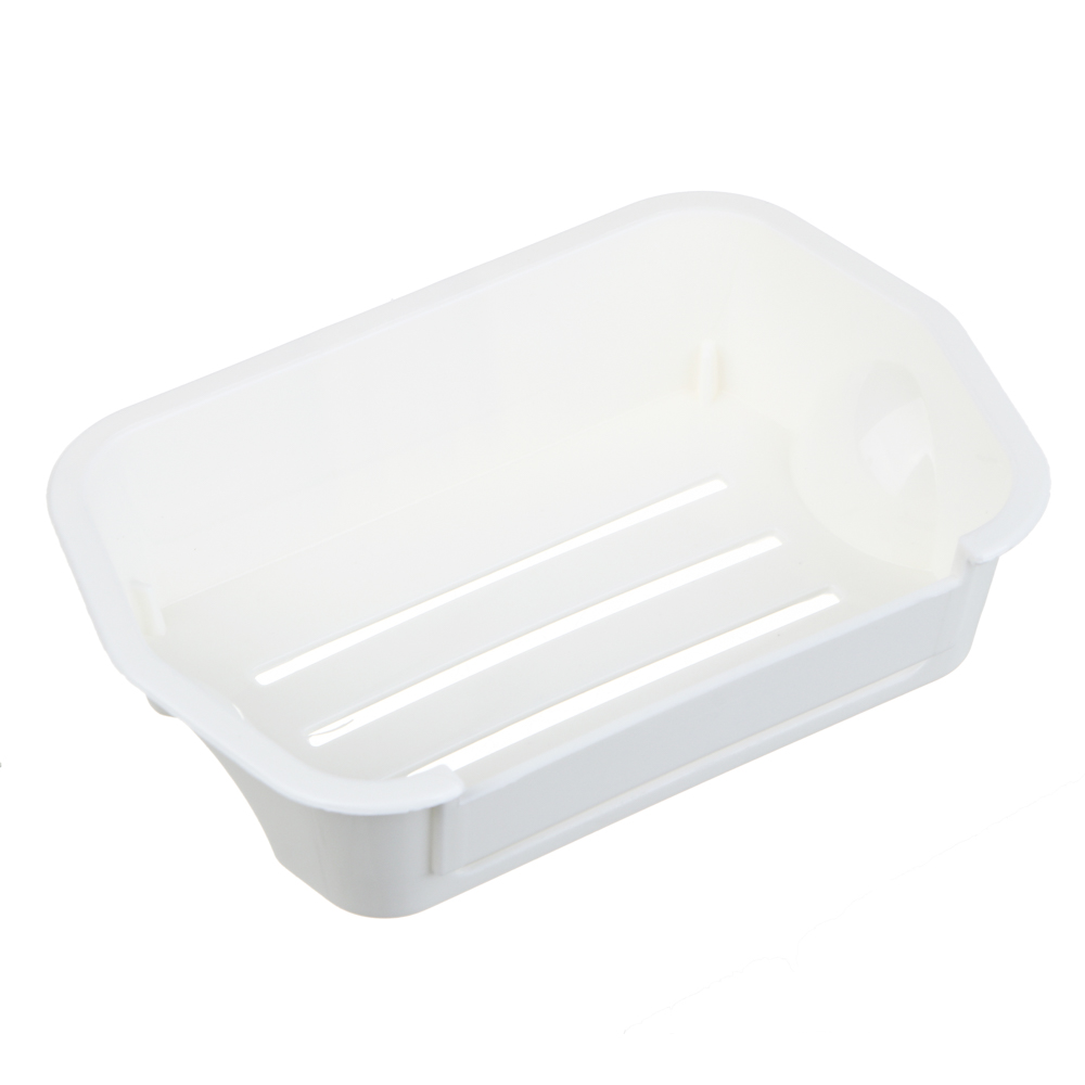 VETTA Classic Мыльница настенная, пластик, 15,5x10x3,5 см, молочный, арт.№ 478-309