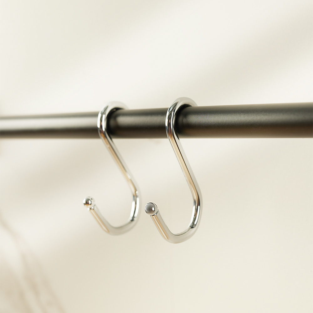 Крючок двойной тм VETTA, хромированная сталь, арт.№ 481-022