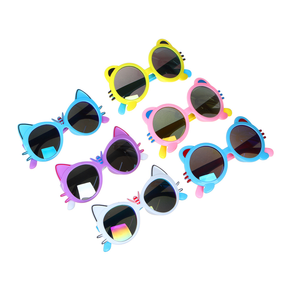 GALANTE Очки солнцезащитные детские, пластик, 122х41мм/116х44мм, 2 дизайна, арт.№ 304-428