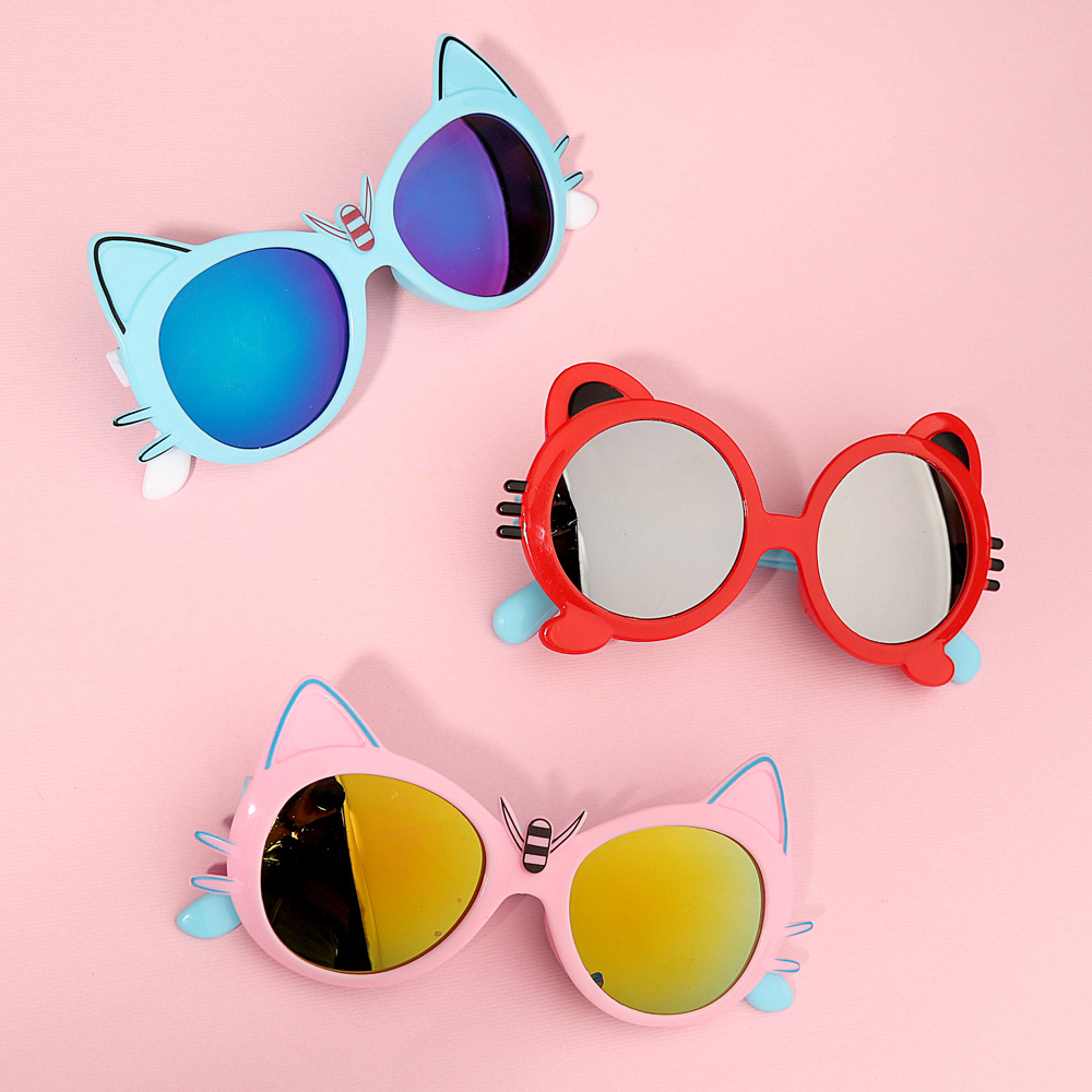 GALANTE Очки солнцезащитные детские, пластик, 122х41мм/116х44мм, 2 дизайна, арт.№ 304-428