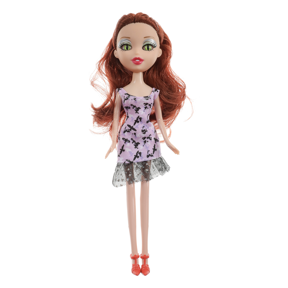 ИГРОЛЕНД Кукла Монстрик, PP,PVC, полиэстер 24см, 6 дизайнов, 13х28х5см, арт.№ 267-719
