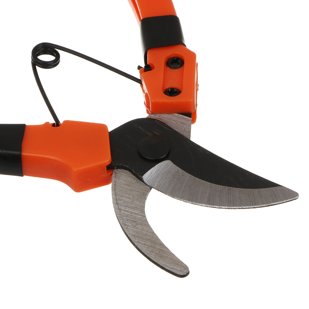 Секатор плоскостной тм INBLOOM 17,5см, возвратная пружина, металл, пластик, арт.№ 186-019