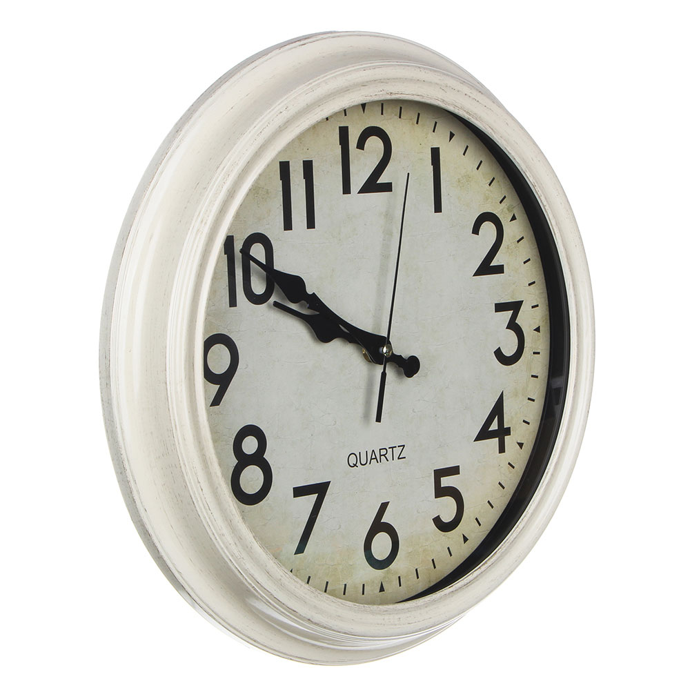 LADECOR CHRONO Часы настенные, в стиле ретро, 35х35см, пластик, 1хАА, арт.11, 2 вида, арт.№ 581-546