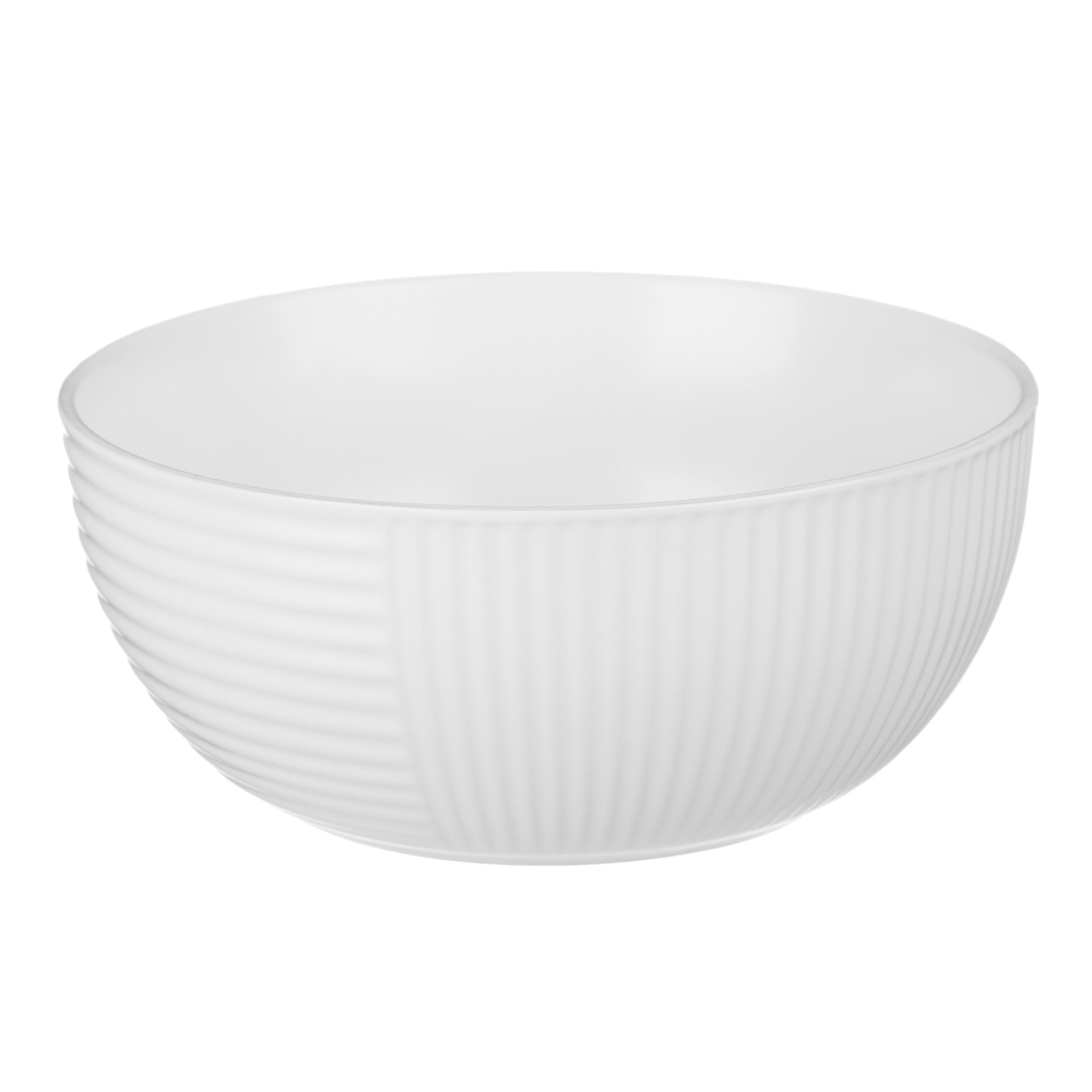 MILLIMI Монблан салатник 15,5x6,6см, 650мл, керамика, белый, арт.№ 824-217