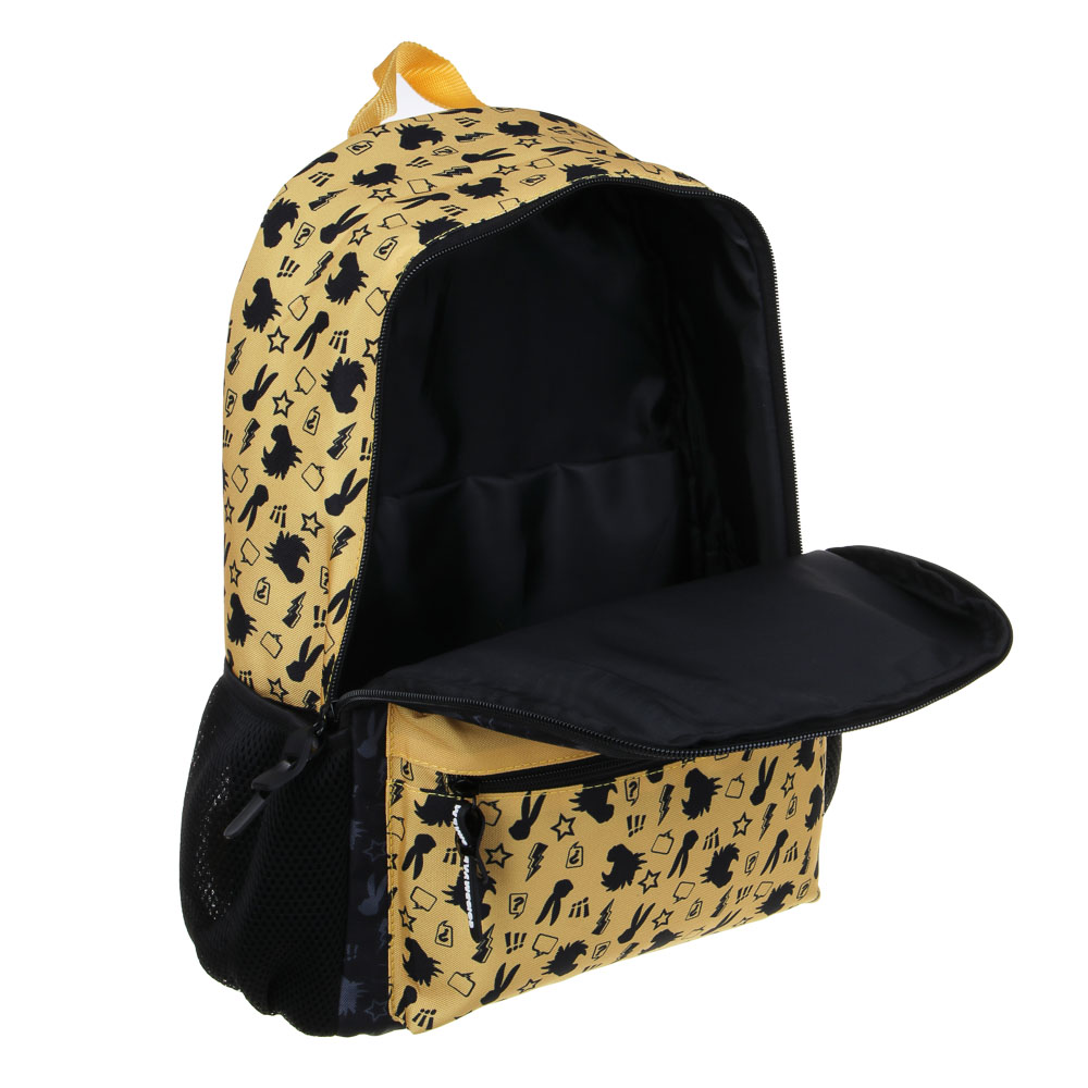 Рюкзак универсальный 40х30х15 см "Волк" Ну,Погоди!, 1 отделение, 4 кармана (1 на спинке), уплотненные лямки, полиэстер, арт.№ 805-012