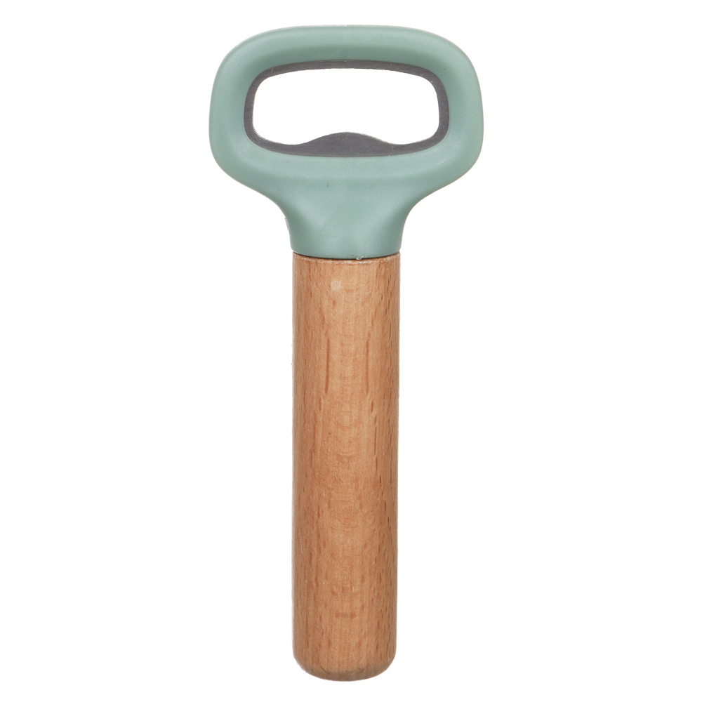 VETTA Открывалка "ЭКО", 13x6см, нерж. сталь, бук, 2 цвета, арт.№ 881-279