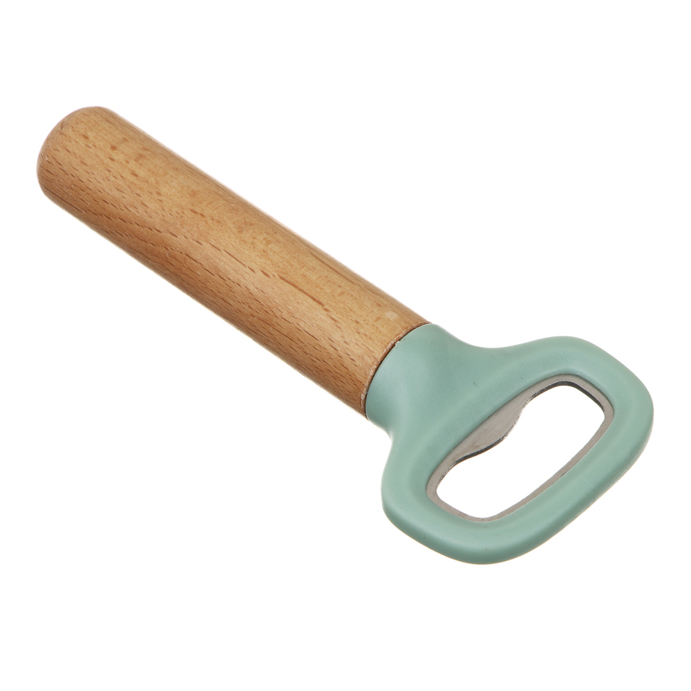 VETTA Открывалка "ЭКО", 13x6см, нерж. сталь, бук, 2 цвета, арт.№ 881-279