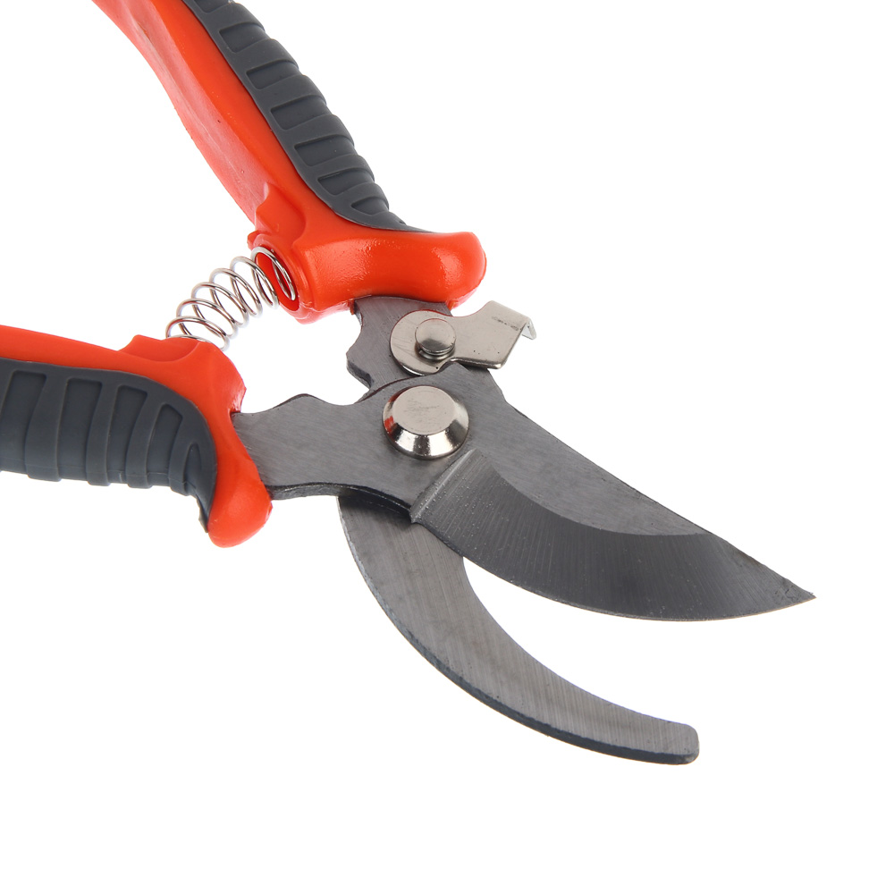 Секатор плоскостной тм INBLOOM 18см, марганцевая сталь 65М, блокиратор, арт.№ 186-042