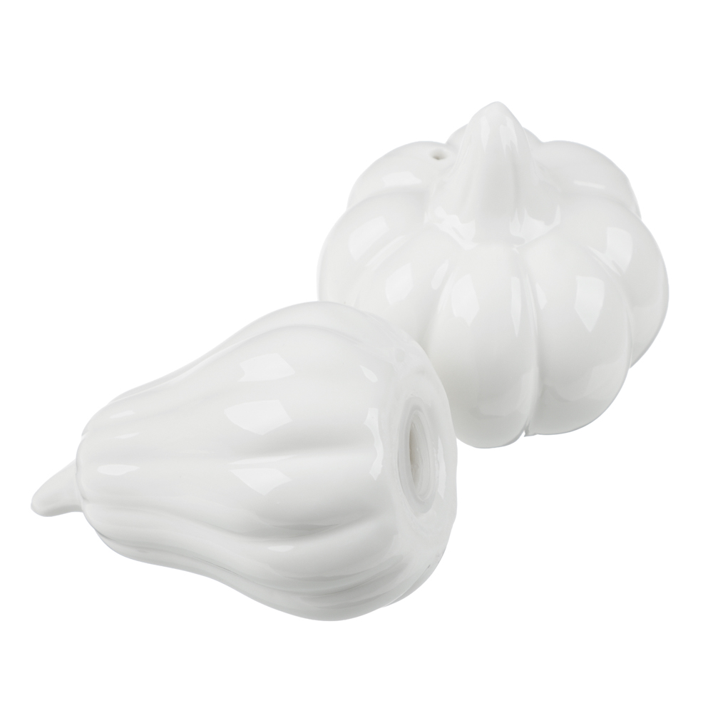 Набор для специй Тыквы тм MILLIMI, 80мл + 70мл, фарфор, бамбук, арт.№ 816-281