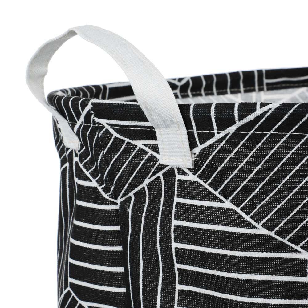 Корзина для белья с ручками тм VETTA Барселона, текстиль, 35х45см, 4 дизайна, арт.№ 457-442