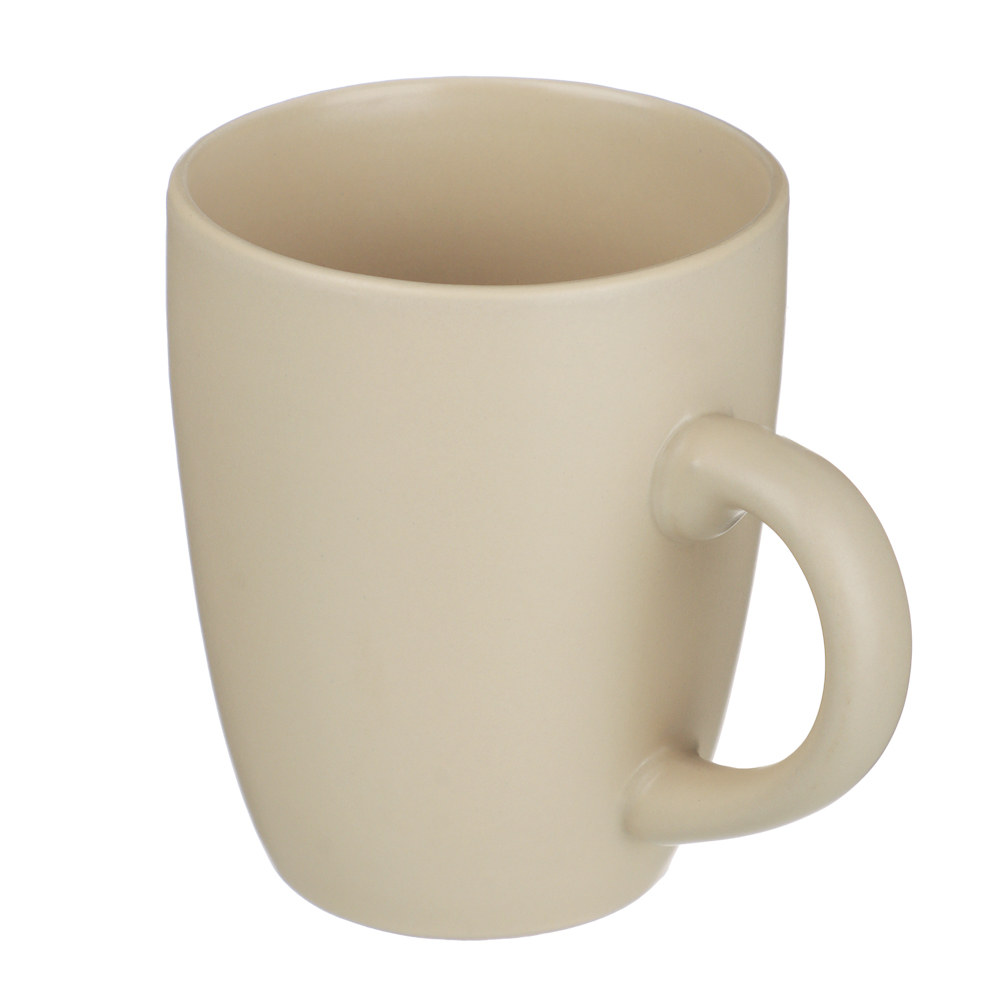 Набор столовой посуды MILLIMI 16 предметов (тарелка 26 см х 4 шт., тарелка 20 см х 4 шт., салатник 650 мл х 4 шт., кружка 340 мл х 4 шт.), керамика, кремовый, арт.№ 824-235