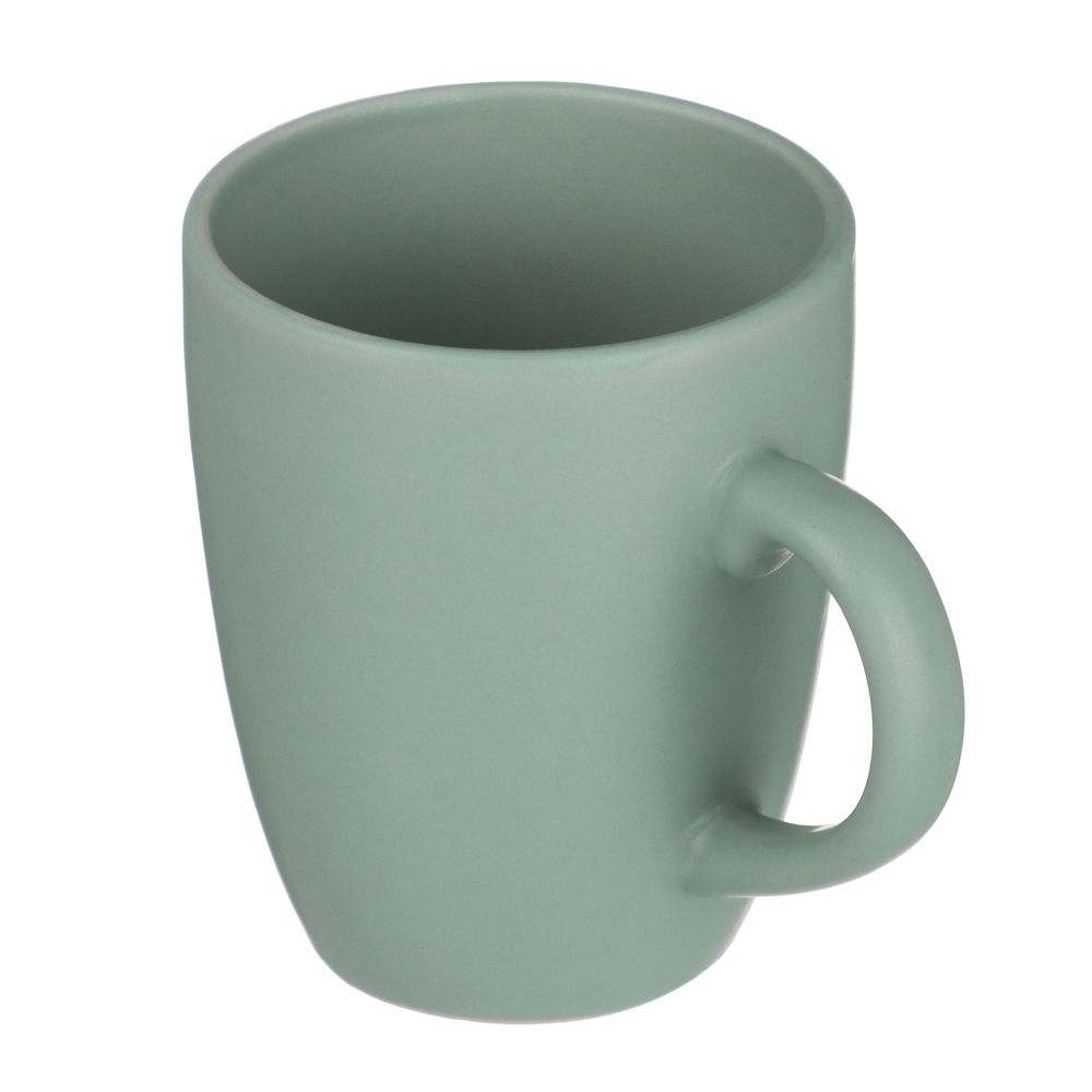 MILLIMI Набор стол.посуды 16пр(тар26см*4, тар20см*4, салатн650мл*4, кружка340мл*4) керамика, оливков, арт.№ 824-236