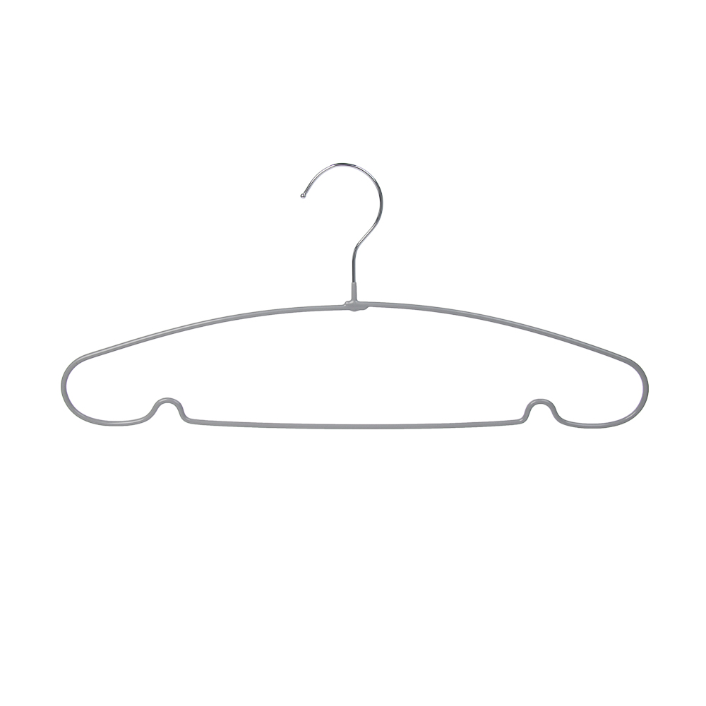 Вешалка для одежды тм VETTA, 40х19х0,32 см, металл, с ПВХ покрытием, 2 цвета, арт.№ 456-154