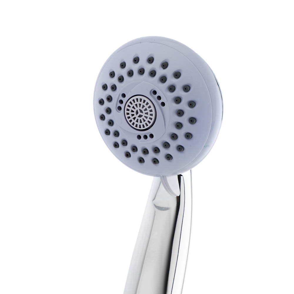 RAIN Смеситель для ванны Венера, круглый излив 35см, керам. кран-буксы 1/2, душ. набор, латунь, хром, арт.№ 561-279