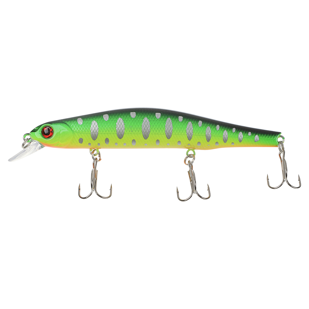 Воблер "Орфит" тм AZOR FISHING, 125 мм, 18 гр, SP, 0-1,5м, арт.№ 145-011