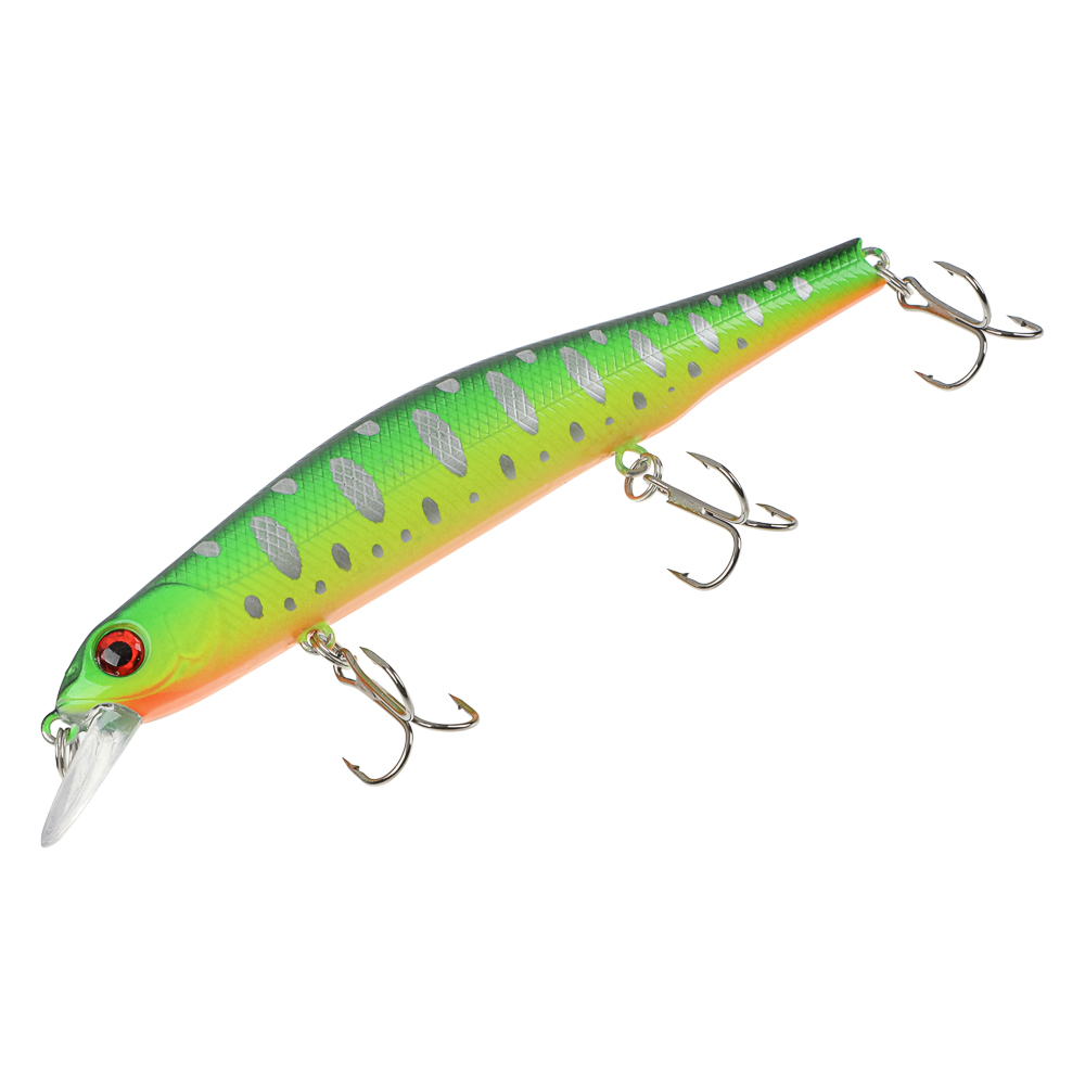Воблер "Орфит" тм AZOR FISHING, 125 мм, 18 гр, SP, 0-1,5м, арт.№ 145-011
