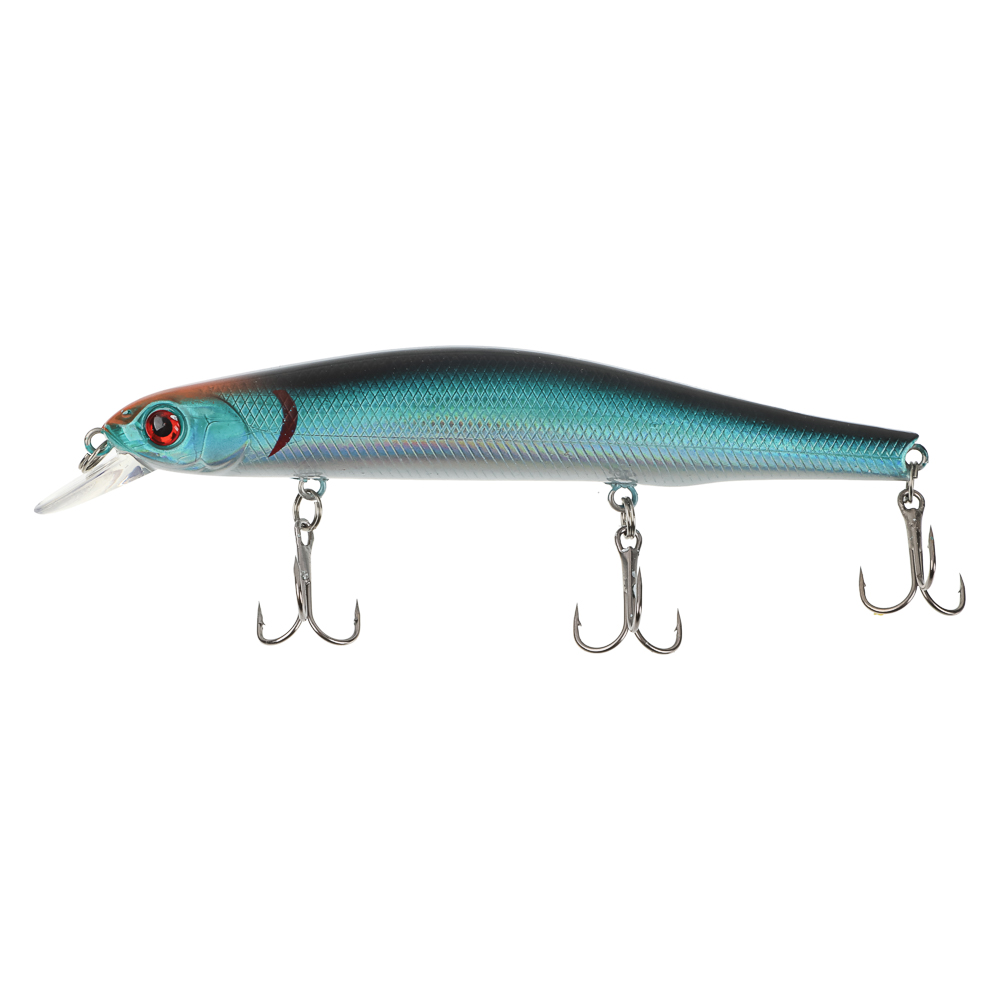 Воблер "Орфит" тм AZOR FISHING, 125 мм, 18 гр, SP, 0-1,5м, арт.№ 145-011