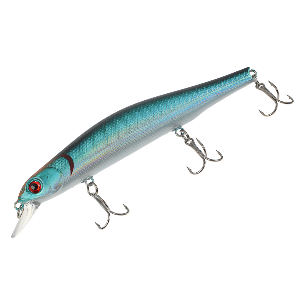 Воблер "Орфит" тм AZOR FISHING, 125 мм, 18 гр, SP, 0-1,5м, арт.№ 145-011
