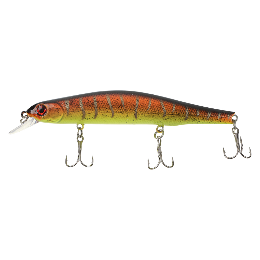 Воблер "Орфит" тм AZOR FISHING, 125 мм, 18 гр, SP, 0-1,5м, арт.№ 145-011