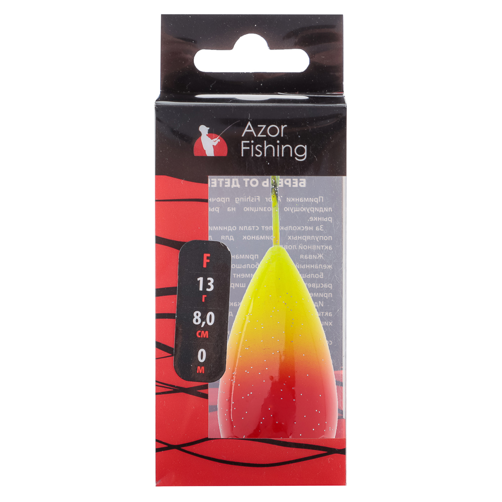 AZOR FISHING Волкер "Топчег" 80 мм, 13 гр, F , 0м, арт.№ 145-012