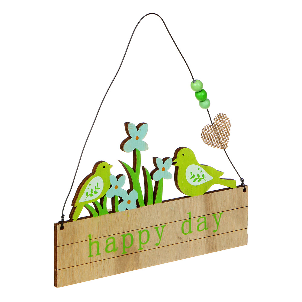 INBLOOM Декор садовый HAPPY DAY 18,5 см, МДФ, арт.№ 153-135