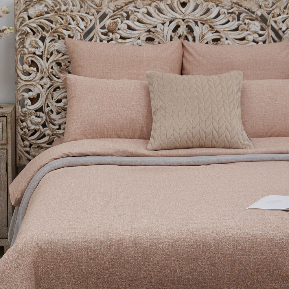 PROVANCE Комплект постельного белья 2 (3 предмета), бязь, 100% хлопок, бежевый, арт.№ 421-307