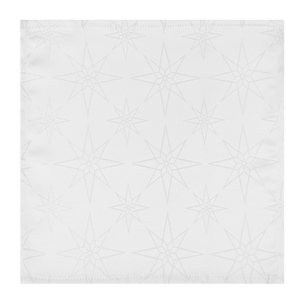 PROVANCE Щелкунчик Салфетка текстильная 2шт, 33х33см, 80% пэ, 20% люрекс, арт.№ 492-254