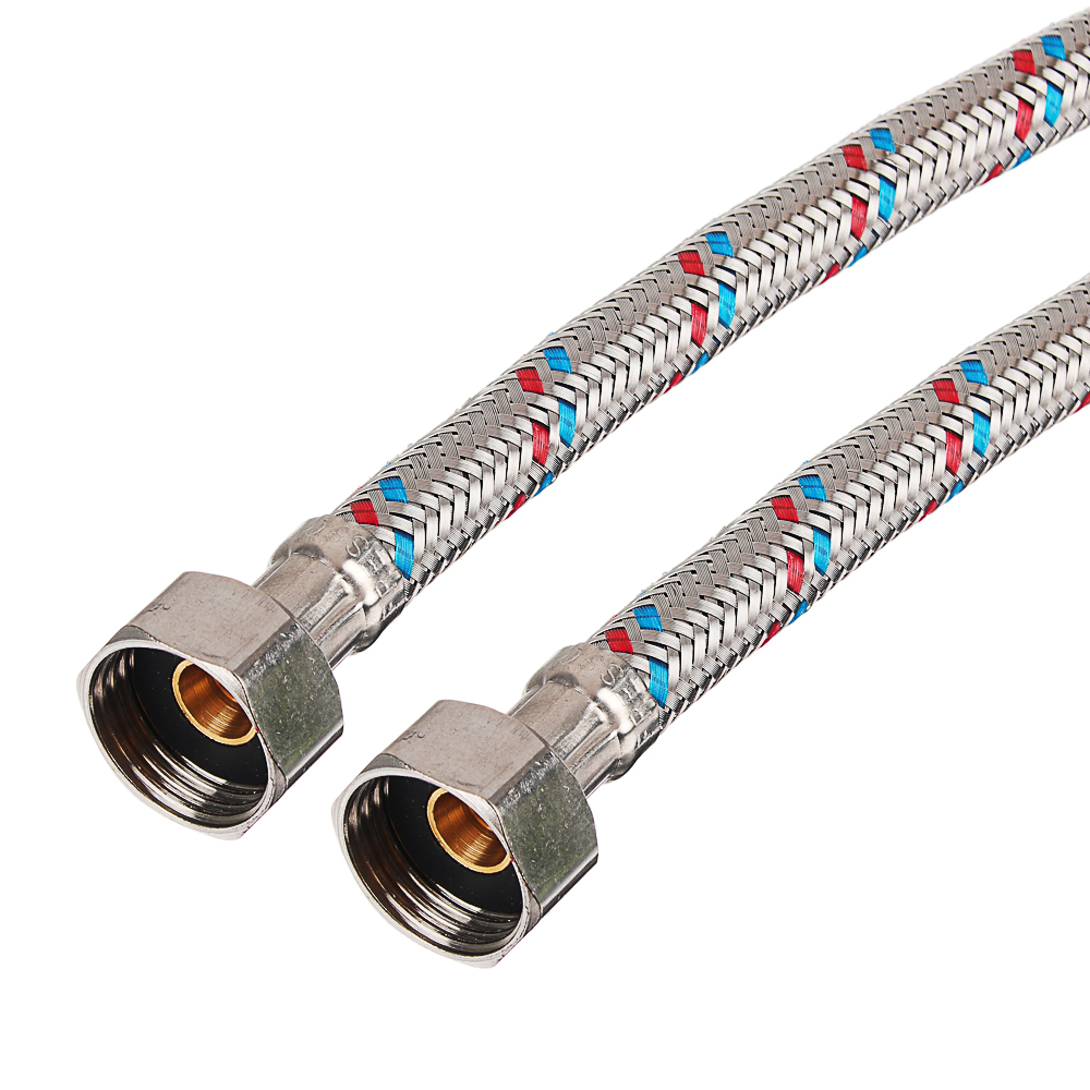 FRESSO Подводка гибкая для воды, Г1/2"-Г1/2", 60см, арт.№ 573-221