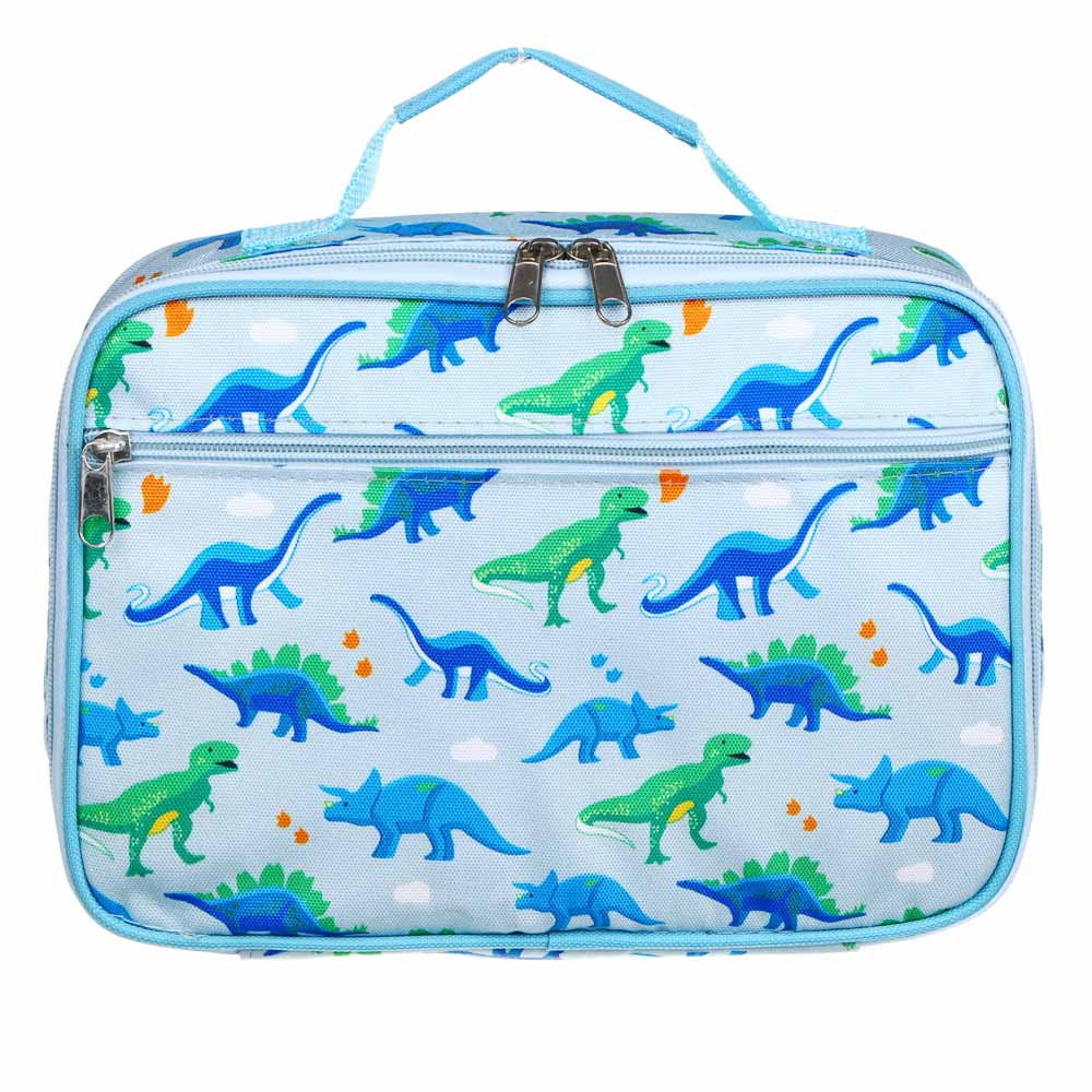 ЯЩЕРЫ Сумка для ланча, 27х20х5,5см, 1 отд., 1 накладной карман, ручка, уплотн.корпус из ЭВА, п/э, арт.№ 524-235