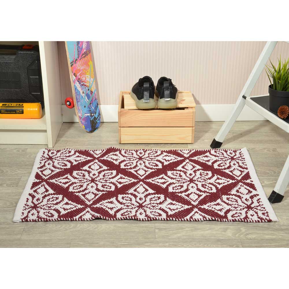 VETTA Коврик универсальный "Стиль", тканый, хлопок, 50х80см, 4 цвета, арт.№ 466-335