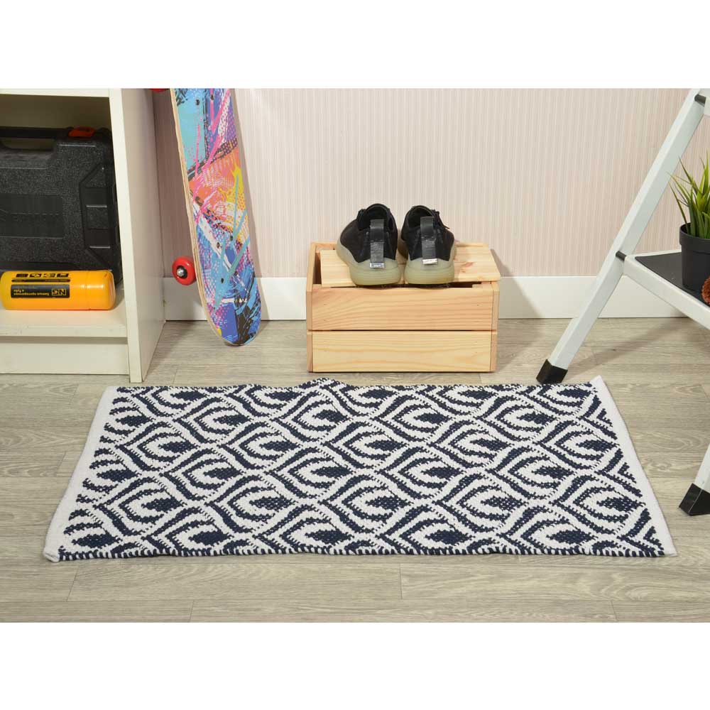 VETTA Коврик универсальный "Стиль", тканый, хлопок, 50х80см, 4 цвета, арт.№ 466-335