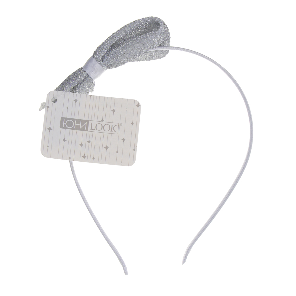 ЮНИLOOK Ободок для волос, 0,5см, полиэстер, сплав, 5 цветов, ACS-134нг, арт.№ 323-046