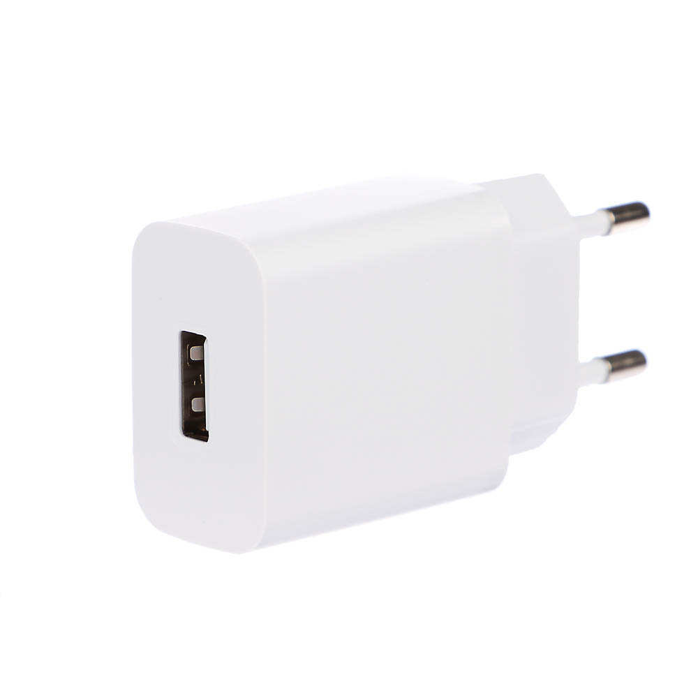 Сетевое зарядное устройство с кабелем BY Usual 10Вт,USB-A,каб Type-C, 2А,100см,110-240В,белый, арт.№ 916-259