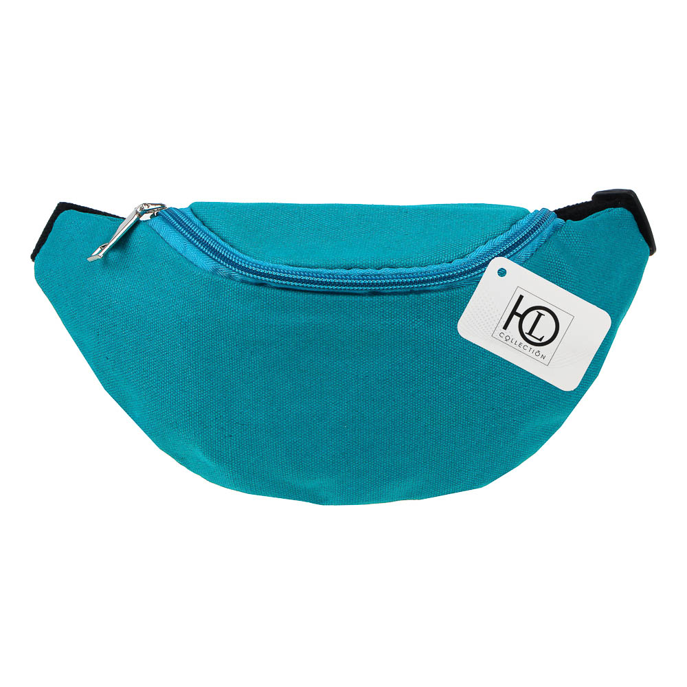 ЮL Сумка поясная, полиэстер, 26х14см, 6 цветов, арт.№ 337-107