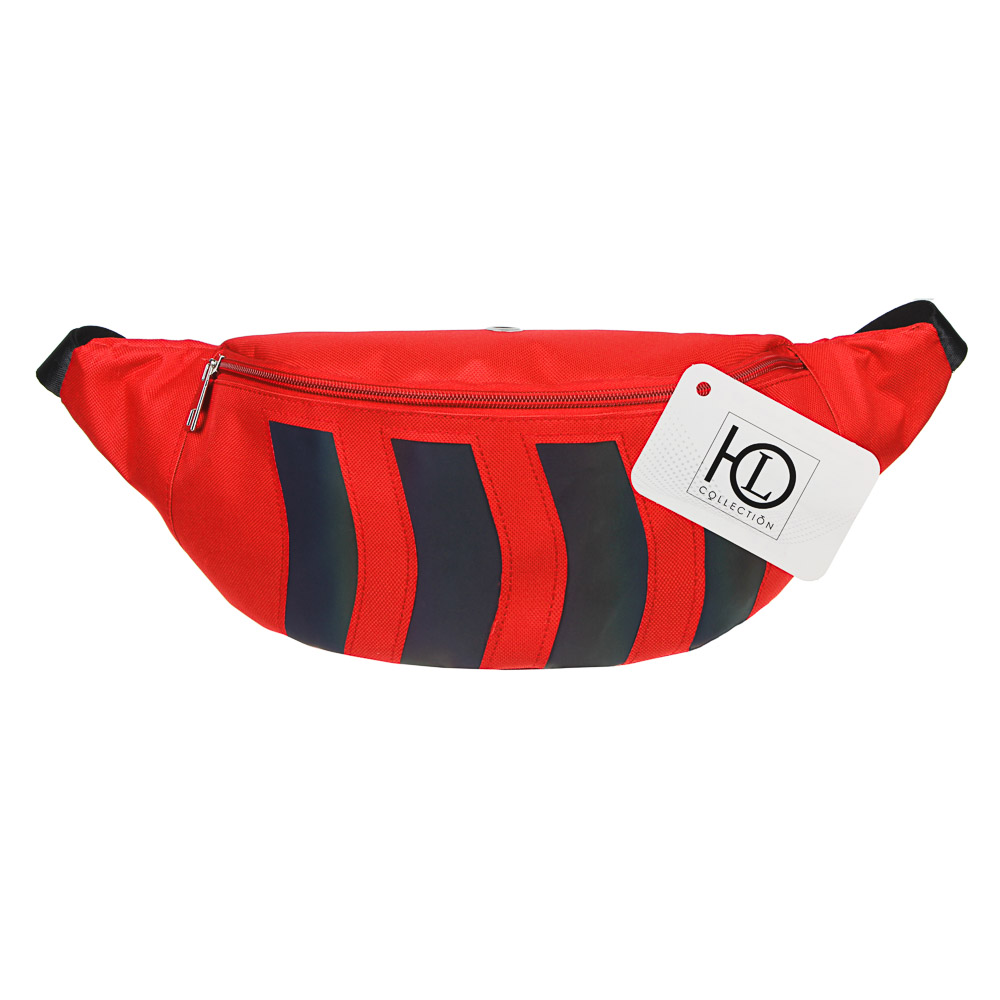 ЮL Сумка поясная, полиэстер, ПУ, 35х14см, 41х13см, 2 дизайна, арт.№ 337-106