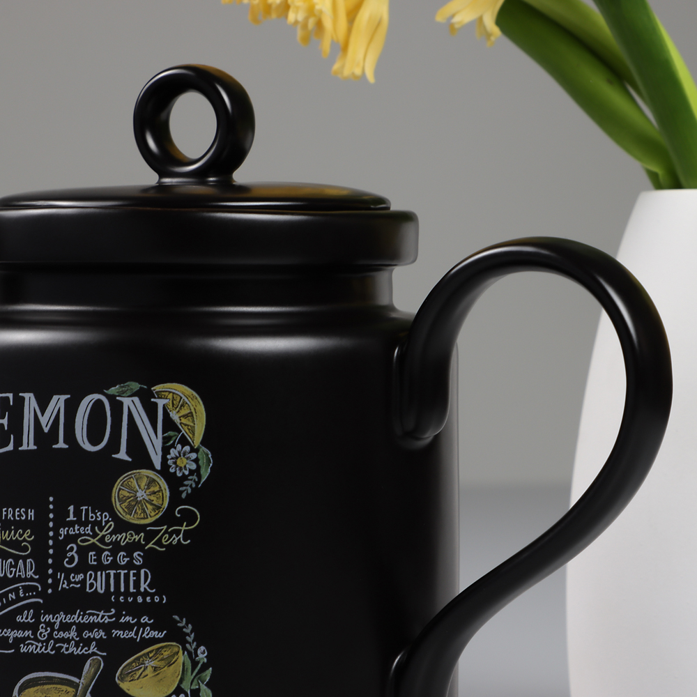 MILLIMI Лимонный курд Чайник заварочный, 920мл, 23х11х15,5см, керамика, арт.№ 824-644