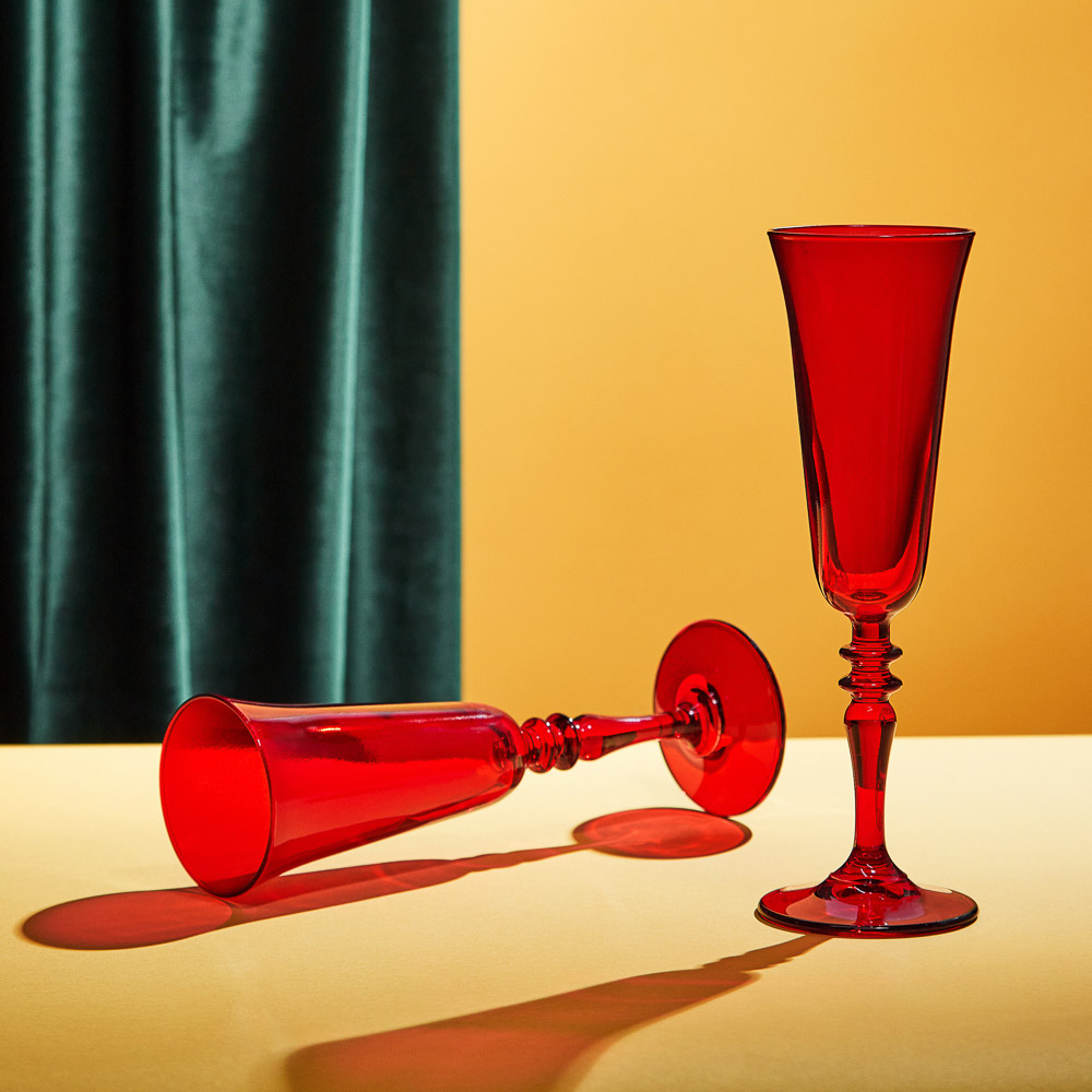 PASABAHCE Набор бокалов красных 2 шт для шампанского 190мл, арт.№ 878-440