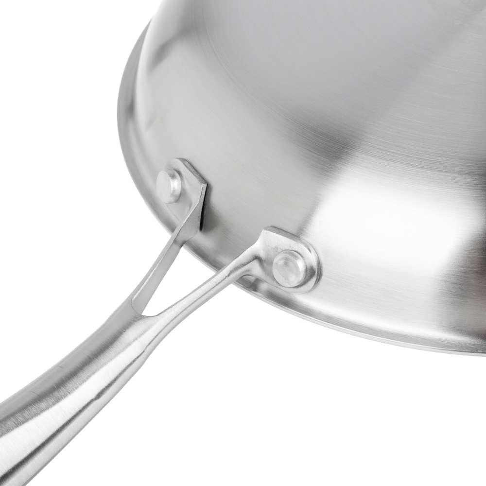 SATOSHI Савона Сковорода Triply 3-х слойная 24х4,3см, нерж.сталь 18/10, антиприг.покр. "соты", инд, арт.№ 822-193