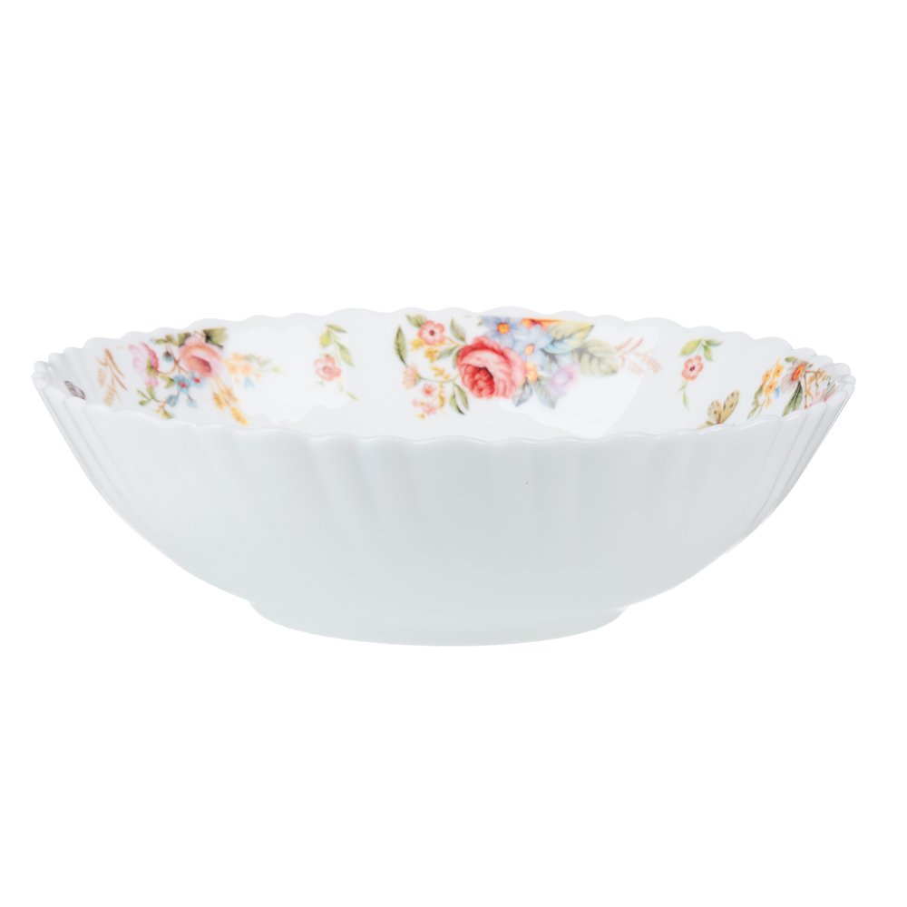 MILLIMI Дарина Салатник опаловое стекло 18см, 18136, арт.№ 818-289