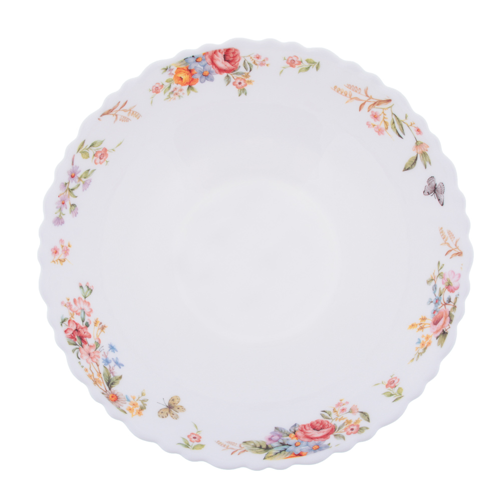 MILLIMI Дарина Салатник опаловое стекло 18см, 18136, арт.№ 818-289