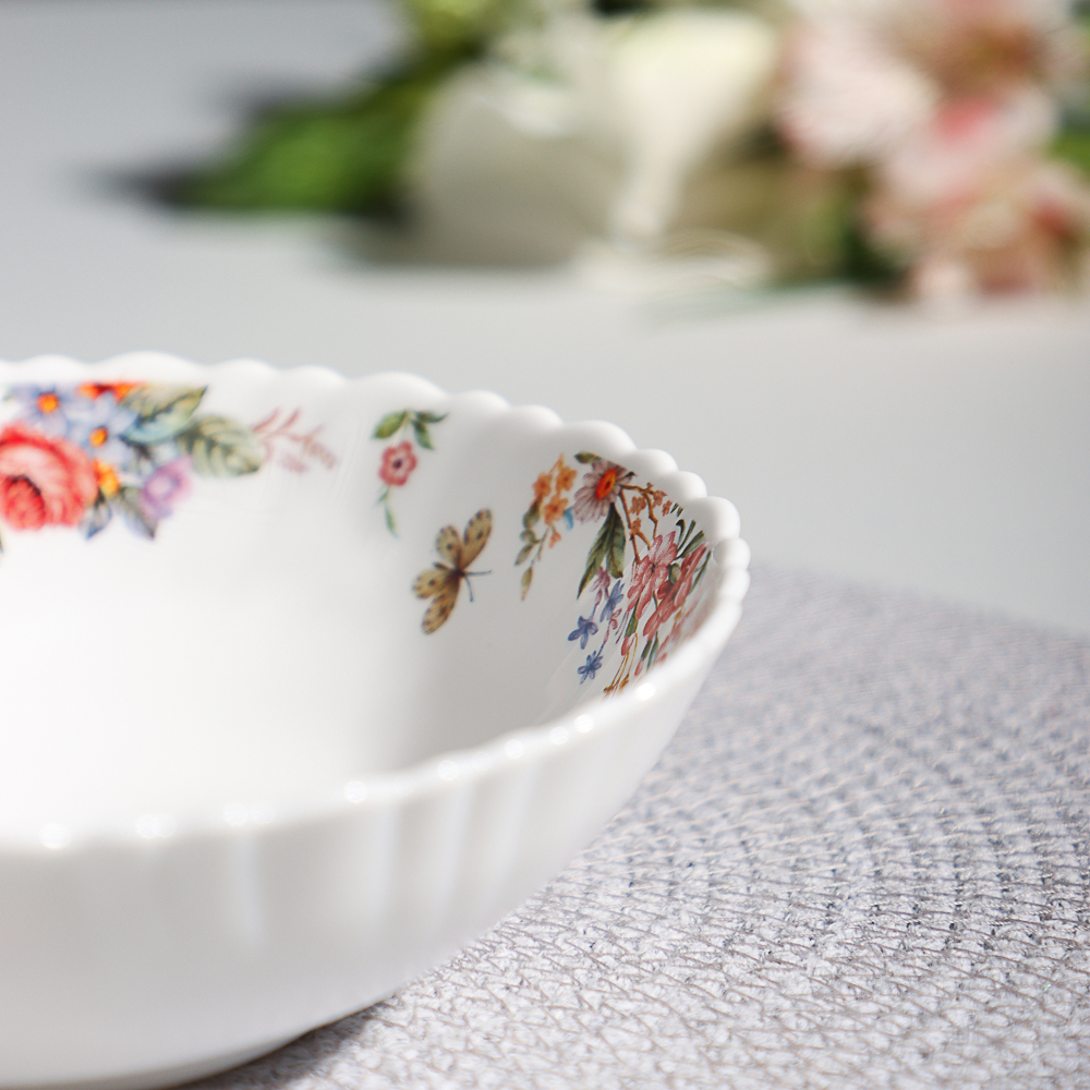 MILLIMI Дарина Салатник опаловое стекло 18см, 18136, арт.№ 818-289