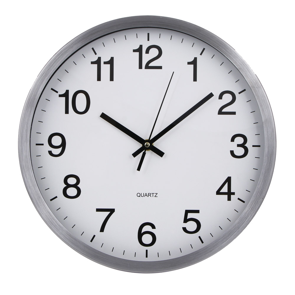 LADECOR CHRONO Часы настенные круглые, пластик, d30 см, 1xAA, арт.06-49, арт.№ 581-337