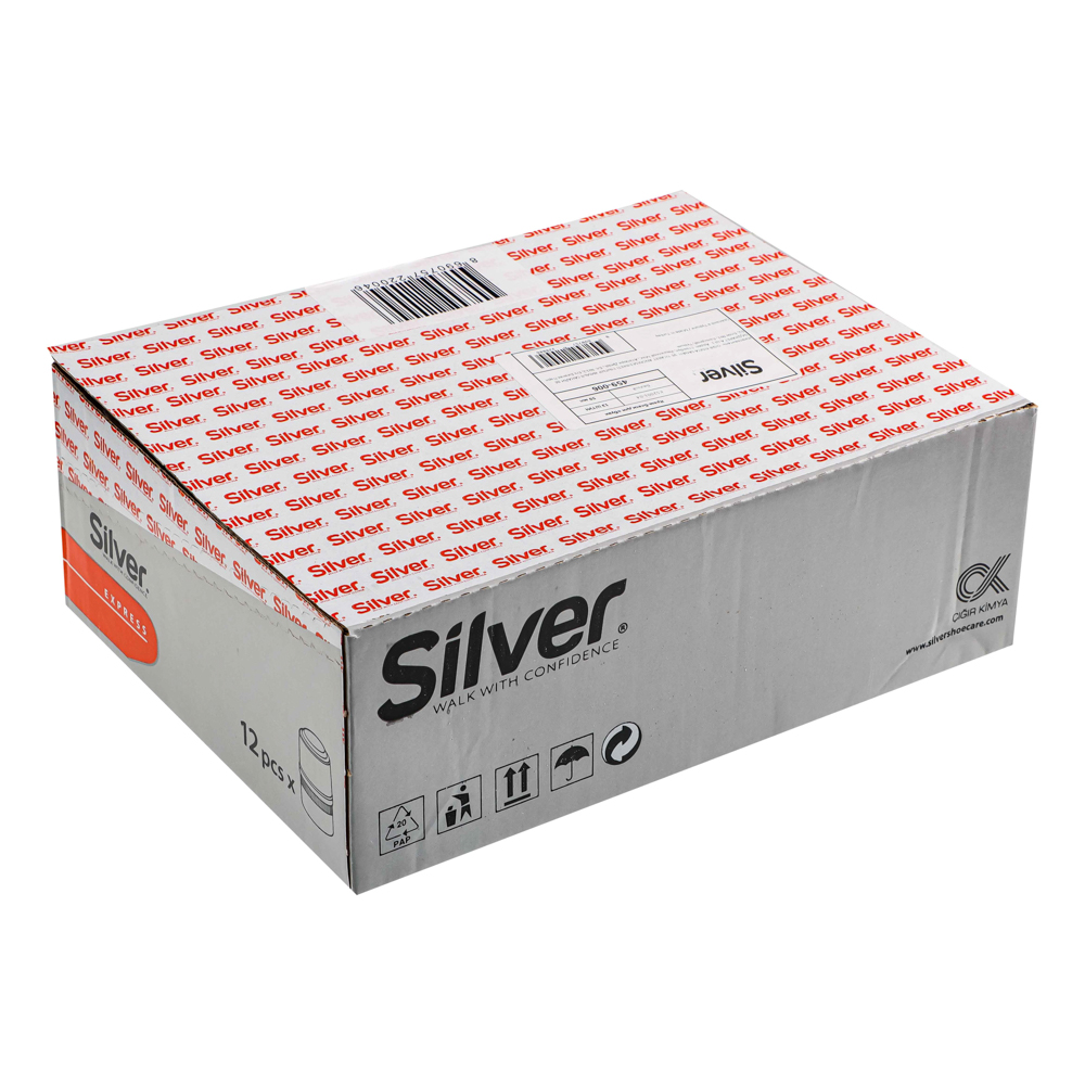 SILVER Крем-блеск для обуви, 50 мл, белый, KS2001-04, арт.№ 459-006