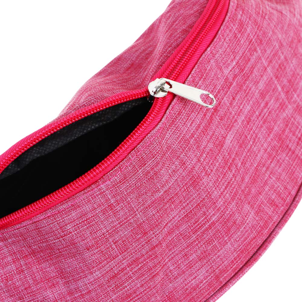 ЮL Сумка поясная молодежная, полиэстер, пластик, 35х12см, 6 цветов, арт.№ 337-085